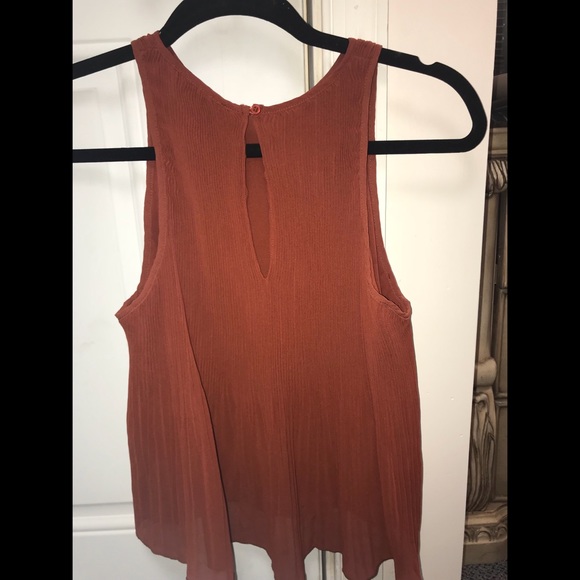 Burnt orange tank top size S - Picture 2 of 3